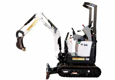 mini-excavatrice bobcat 418